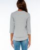 WILT Clothing WILT Clothing Shrunken Crew 3/4 Sleeve Mock Layer Tee - 2