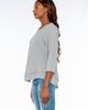 WILT Clothing WILT Clothing Shrunken Crew 3/4 Sleeve Mock Layer Tee - 4