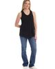 WILT Clothing WILT Clothing Shrunken Mock Hem Shirttail Tank - 2