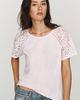Wilt Lace Sleeve Tee - 1