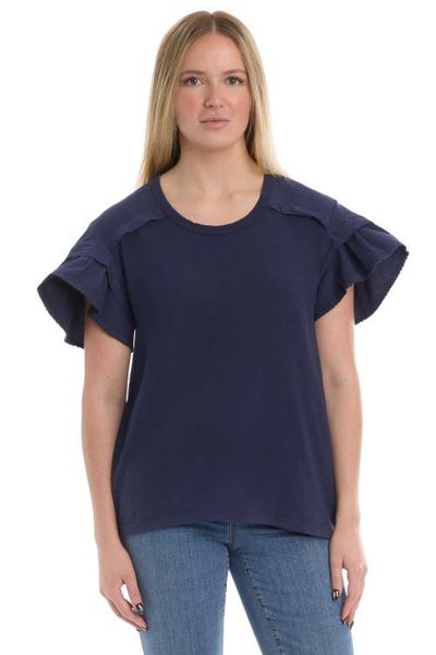 Wilt Wilt Ruffle Short Sleeve Tee