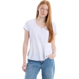 Wilt Wilt V-Neck Henley Short Sleeve Tee
