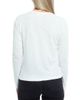 Wilt Women's V-Neck Long Sleeve Mixed Media T-Shirt - 4