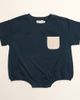 Winnie + Crew Winnie + Crew Cory Pocket Romper - 1
