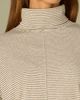 Wit & Wisdom Wit & Wisdom Elbow Sleeved Turtleneck Boxy Top - 4