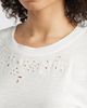 Wit & Wisdom Wit & Wisdom Embroidered Eyelet Cap Sleeve T-Shirt - 4