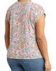 Wit & Wisdom Wit & Wisdom Floral Twist Hem Top (Nordstrom Exclusive) - 2