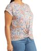 Wit & Wisdom Wit & Wisdom Floral Twist Hem Top (Nordstrom Exclusive) - 3