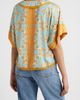 Wit & Wisdom Wit & Wisdom Lace Trim Print Dolman Sleeve Top - 2