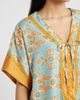 Wit & Wisdom Wit & Wisdom Lace Trim Print Dolman Sleeve Top - 4
