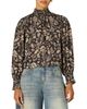 Wit & Wisdom Wit & Wisdom Long Smock Flounce Sleeve Funnel Neck Top - 1