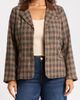 Wit & Wisdom Wit & Wisdom Plaid Three-Button Blazer - 1