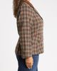 Wit & Wisdom Wit & Wisdom Plaid Three-Button Blazer - 3