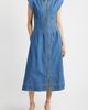 Wit & Wisdom Wit & Wisdom Pleated Denim Midi Dress - 1