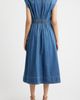 Wit & Wisdom Wit & Wisdom Pleated Denim Midi Dress - 2