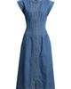 Wit & Wisdom Wit & Wisdom Pleated Denim Midi Dress - 5