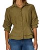 Wit & Wisdom Wit & Wisdom Pleated Puff Sleeve Button-Up Shirt - 1