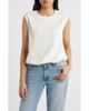 Wit & Wisdom Wit & Wisdom Pleated Shoulder Bubble Hem Sleeveless Top - 1