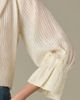 Wit & Wisdom Wit & Wisdom Pleated Tie Neck Top - 4