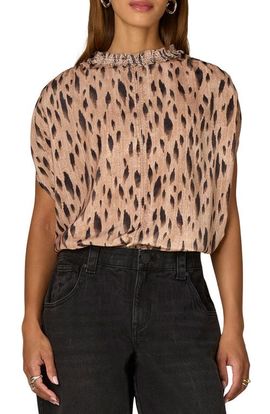 Wit & Wisdom Wit & Wisdom Ruffle Neck Dolman Top