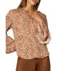 Wit & Wisdom Wit & Wisdom Ruffle Print Top - 1