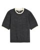 Wit & Wisdom Wit & Wisdom Scallop Trim Puff Sleeve Sweater - 5
