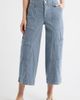 Wit & Wisdom Wit & Wisdom Skyrise Cotton Crop Wide Leg Utility Pants - 1