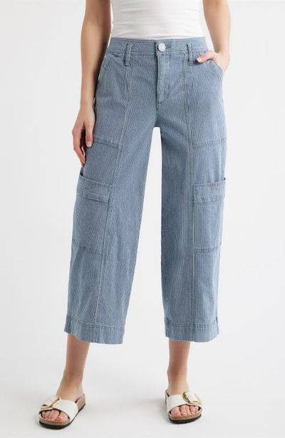 Wit & Wisdom Wit & Wisdom Skyrise Cotton Crop Wide Leg Utility Pants