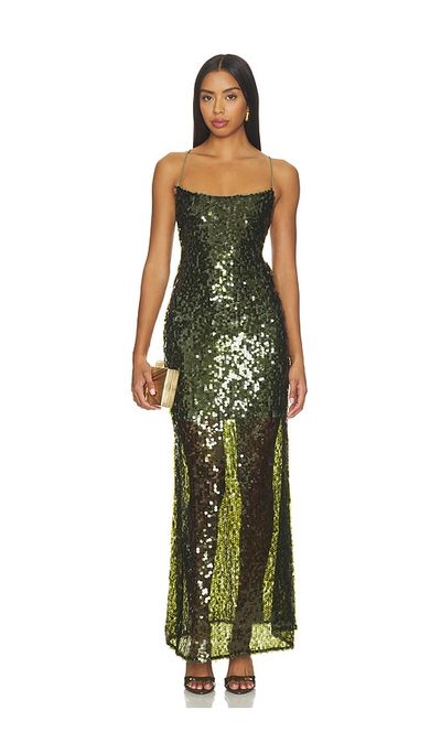 With Harper Lu With Harper Lu Backless Gown