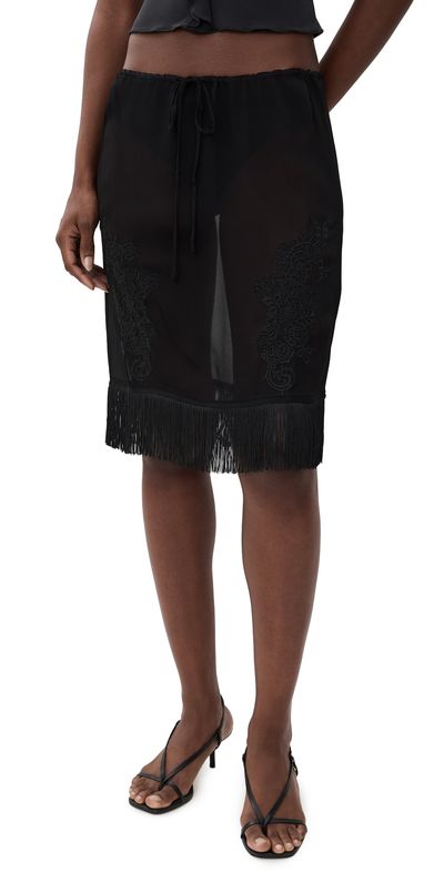 With Jéan With Jéan Andie Skirt Black