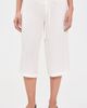 With Jéan With Jéan Arden Capri Pants White - 2