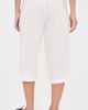 With Jéan With Jéan Arden Capri Pants White - 3