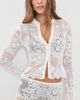 With Jéan With Jéan Belinda Cardigan White - 2