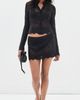 With Jéan With Jéan Belinda Skirt Black Lace - 5