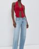 With Jéan With Jéan Rose Knit Top Red - 5