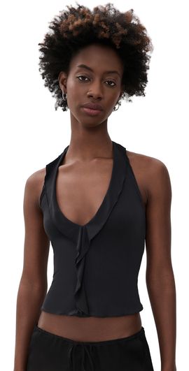 With Jéan With Jéan Ruby Top Black