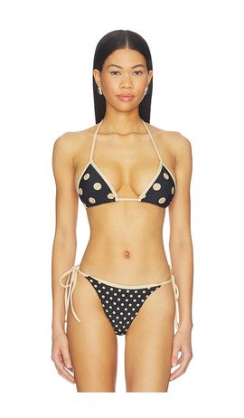 With Jean With Jean Juni Triangle Bikini Top