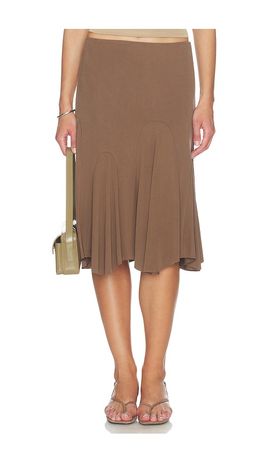 With Jean With Jean Rue Skirt