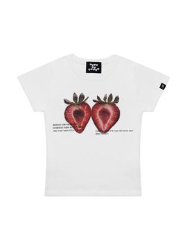 WITHNOSHORE Memory Berry Tee [WHITE]