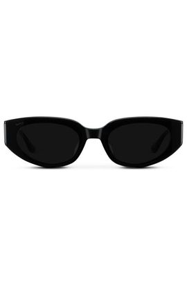 WMP Eyewear WMP Eyewear Astra - 51mm Flat Lens Cat-Eye Sunglasses