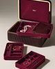 WOLF Bella Vegan Textured Leather Jewelry Box - 1