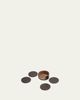 WOLF X WM Brown 4-Piece Coaster Set - 2