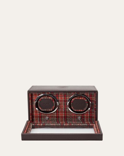 WOLF x WM Brown Double Watch Winder