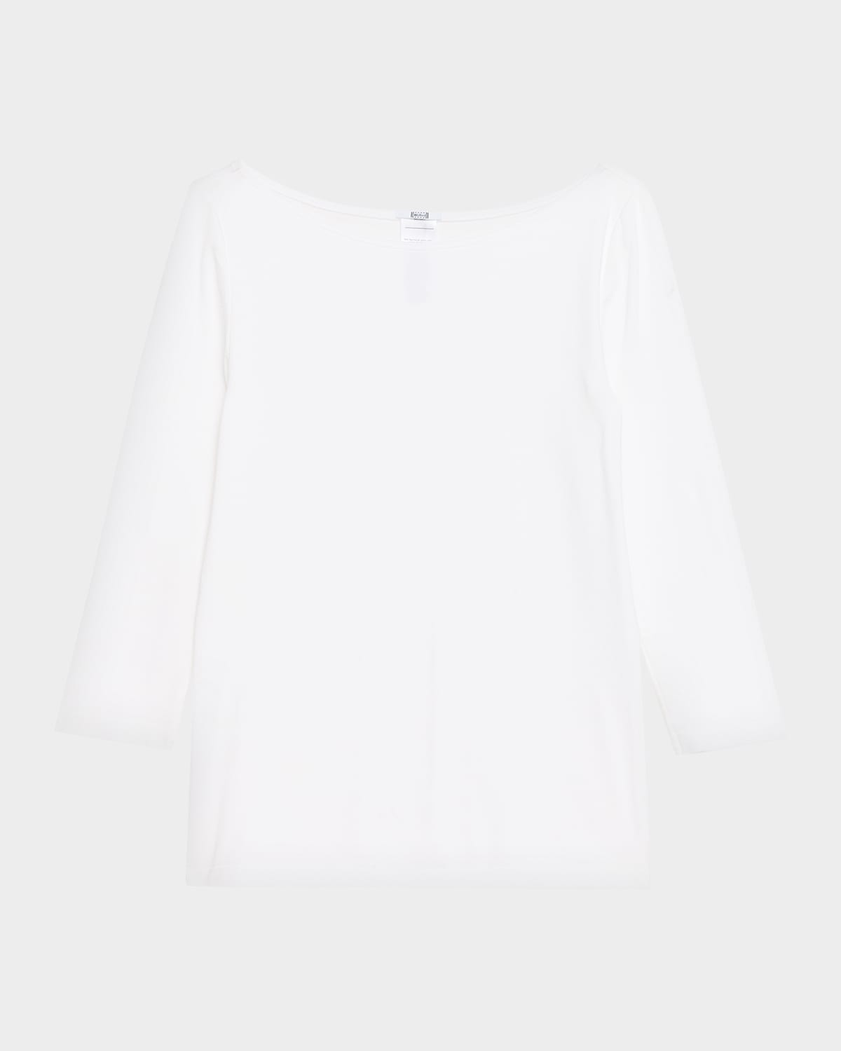 Wolford Cordoba Boatneck Stretch Cotton Top