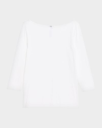 Wolford Cordoba Boatneck Stretch Cotton Top