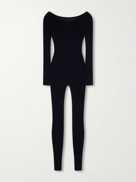 WOLFORD Daisy stretch-ECONYL® jumpsuit