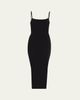 Wolford Fatal Sleeveless Bodycon Knit Velvet Midi Dress - 1