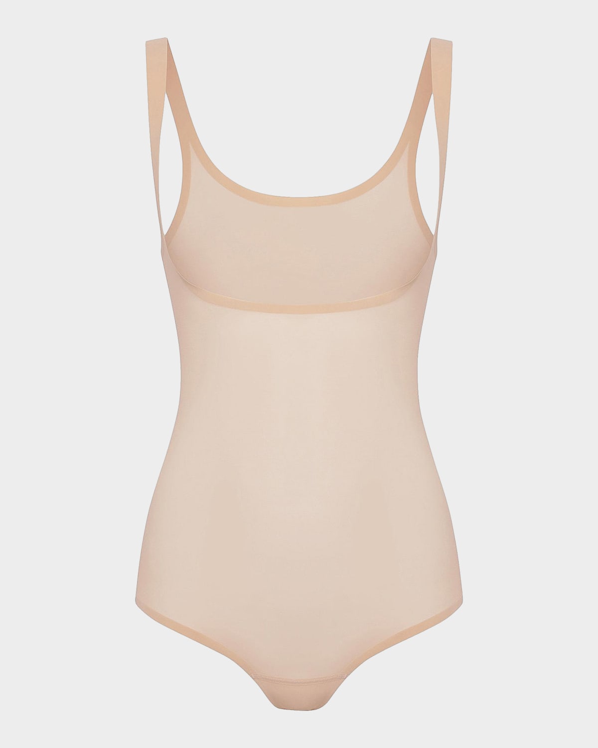 Wolford Form-Fitting Sheer Tulle Bodysuit