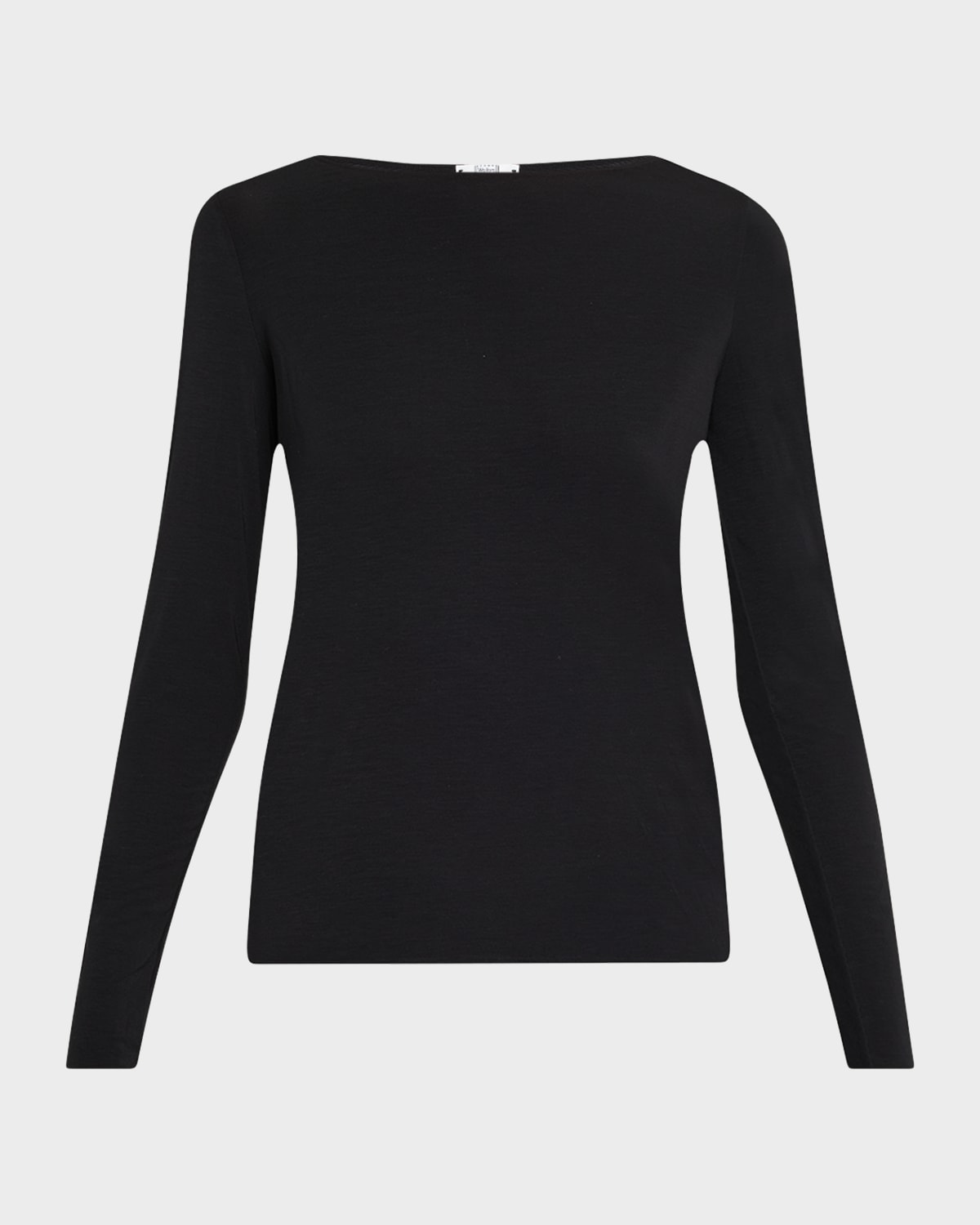 Wolford Pure Bateau-Neck Jersey Top