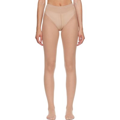 Wolford Wolford Beige Individual 20 Tights